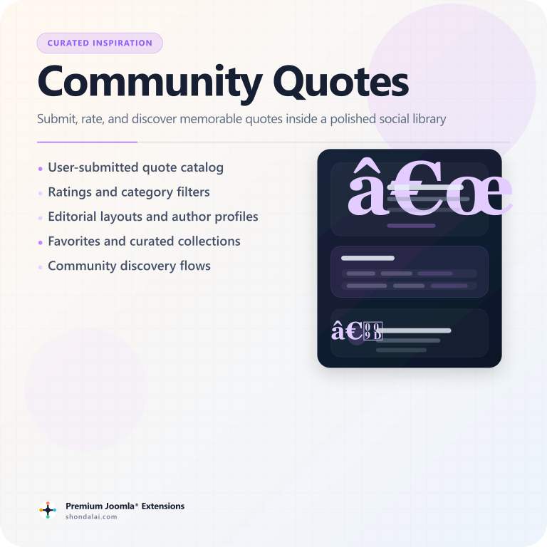 Community Quotes